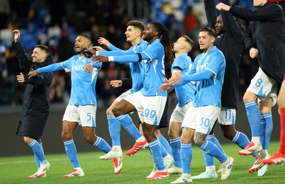 Napoli a câștigat pe teren propriu cu Verona și menține distanța față de campioana Inter » Cum arată clasamentul din Serie A
