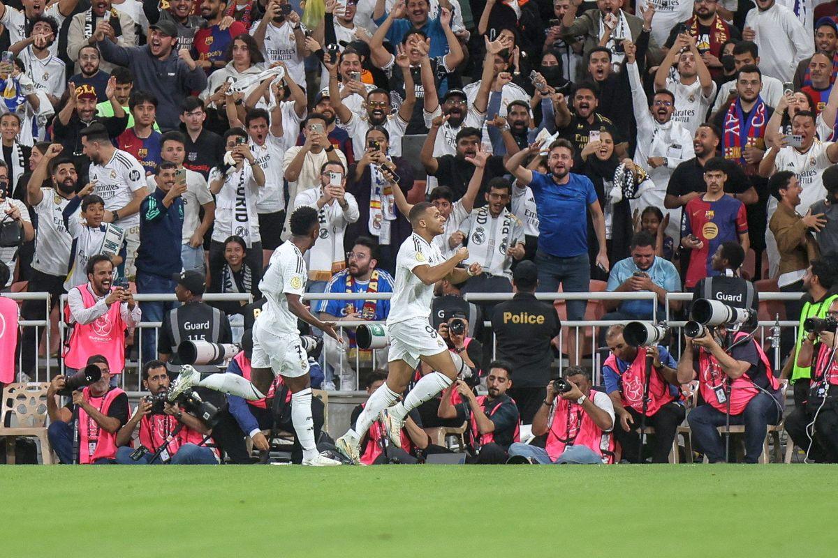 Suporteri la Real Madrid - Barcelona, Supercupa Spaniei