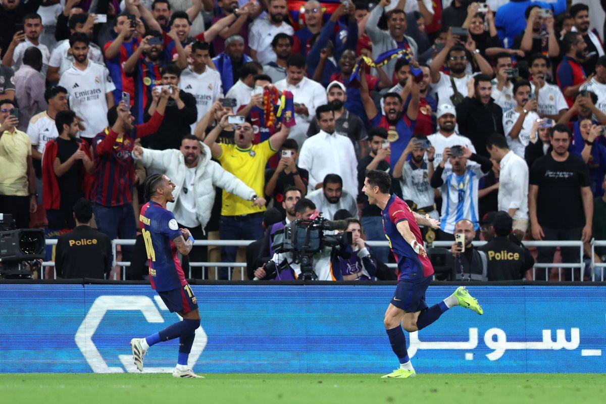 Suporteri la Real Madrid - Barcelona, Supercupa Spaniei