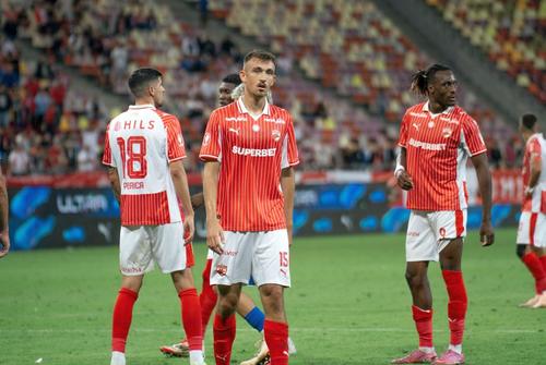 Fotbaliștii lui Dinamo // FOTO: Facebook @Dinamo Bucuresti
