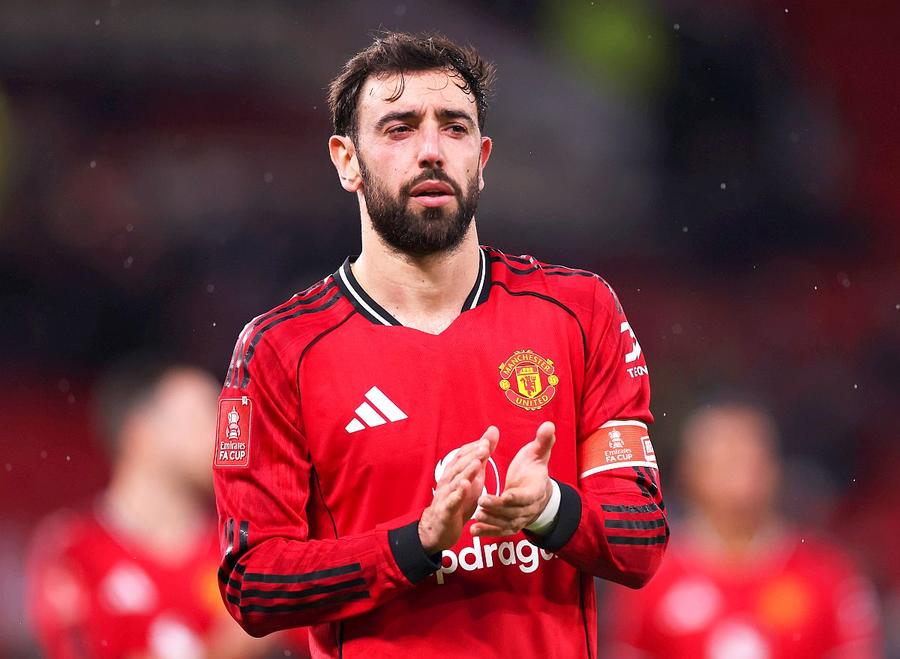 Bruno Fernandes, vedeta celor de la Manchester United, foto: Guliver/gettyimages Bruno Fernandes l-a egalat pe Cristiano Ronaldo