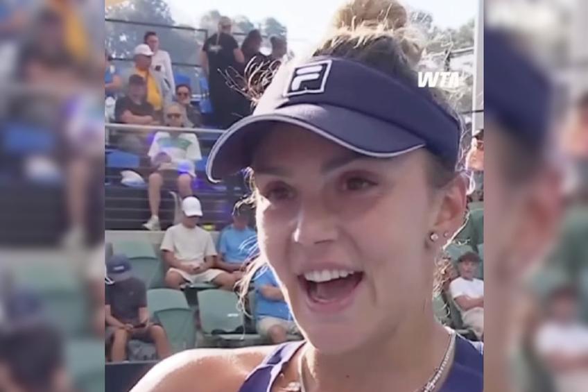 Jaqueline Cristian, la interviul după victoria cu Alexandrova