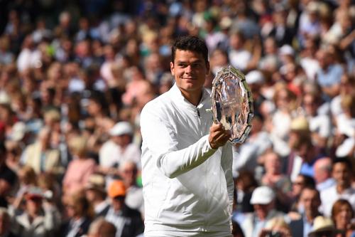 Milos Ranoic, după finala de la Wimbledon 2016 / Imago Images