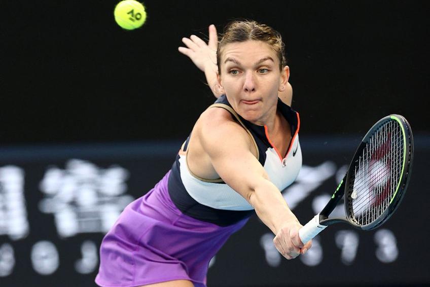 Simona Halep e în optimi la Australian Open, acolo unde va da peste Iga Swiatek / Sursă foto: Guliver/Getty Images