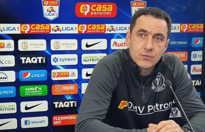 Cătălin Anghel, supărat după un nou eșec al Viitorului: „O înfrângere nemeritată”