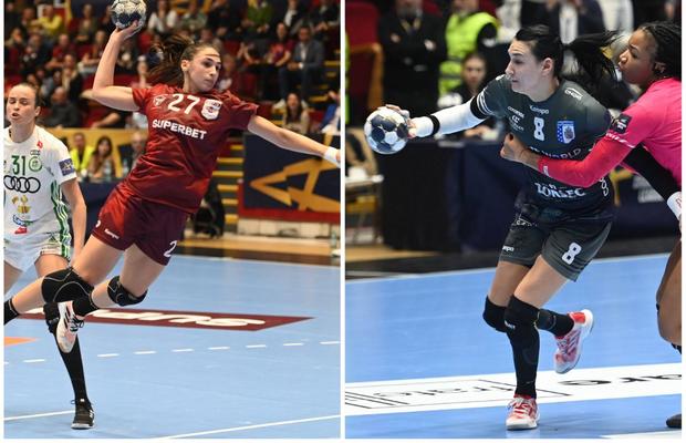 Cine ajunge la Budapesta? Traseu infernal pentru Rapid și CSM București spre Final Four-ul Ligii