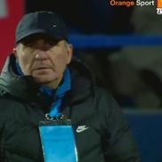 Reacția lui Gică Hagi după golul 2 al lui Dinamo cu Farul