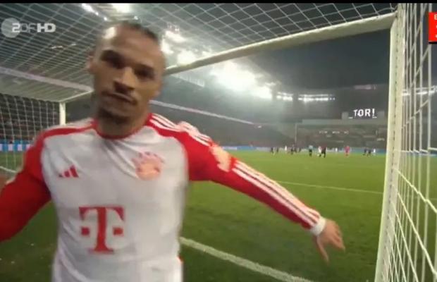L-au lăsat de tot nervii! Ce a făcut Leroy Sane după ultimul gol încasat de Bayern la Leverkusen!