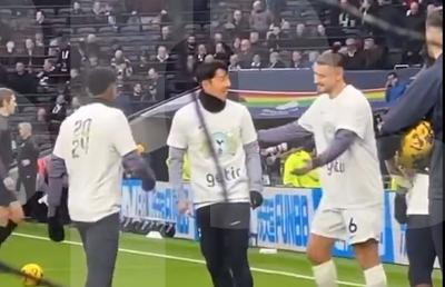 Bromance! » Cum au fost surprinși Radu Drăgușin și Heung-min Son, starul lui Tottenham