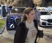 Marilena Hagi, cu un BMW electric la Farul - Dinamo