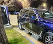 FOTO Marilena Hagi, cu un BMW electric la Farul - Dinamo