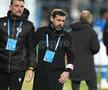Zeljko Kopic, banderolă specială cu sigla lui Dinamo la meciul cu Farul