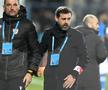 Zeljko Kopic, banderolă specială cu sigla lui Dinamo la meciul cu Farul