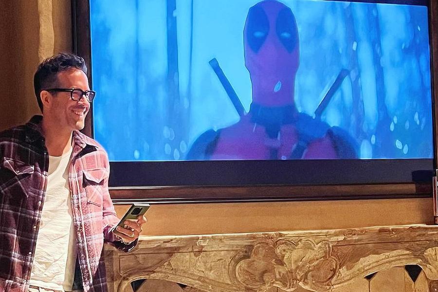 Fotografia publicată de Ryan Reynolds Ryan Reynolds, postare de două milioane de like-uri în timp ce soția urmărea Super Bowl lângă Taylor Swift