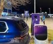 Marilena Hagi, cu un BMW electric la Farul - Dinamo