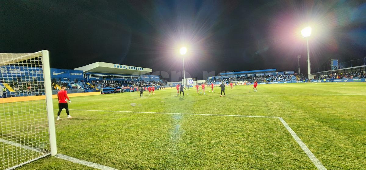 FOTO Farul - Dinamo, sosirea echipelor + imagini dinainte de meci