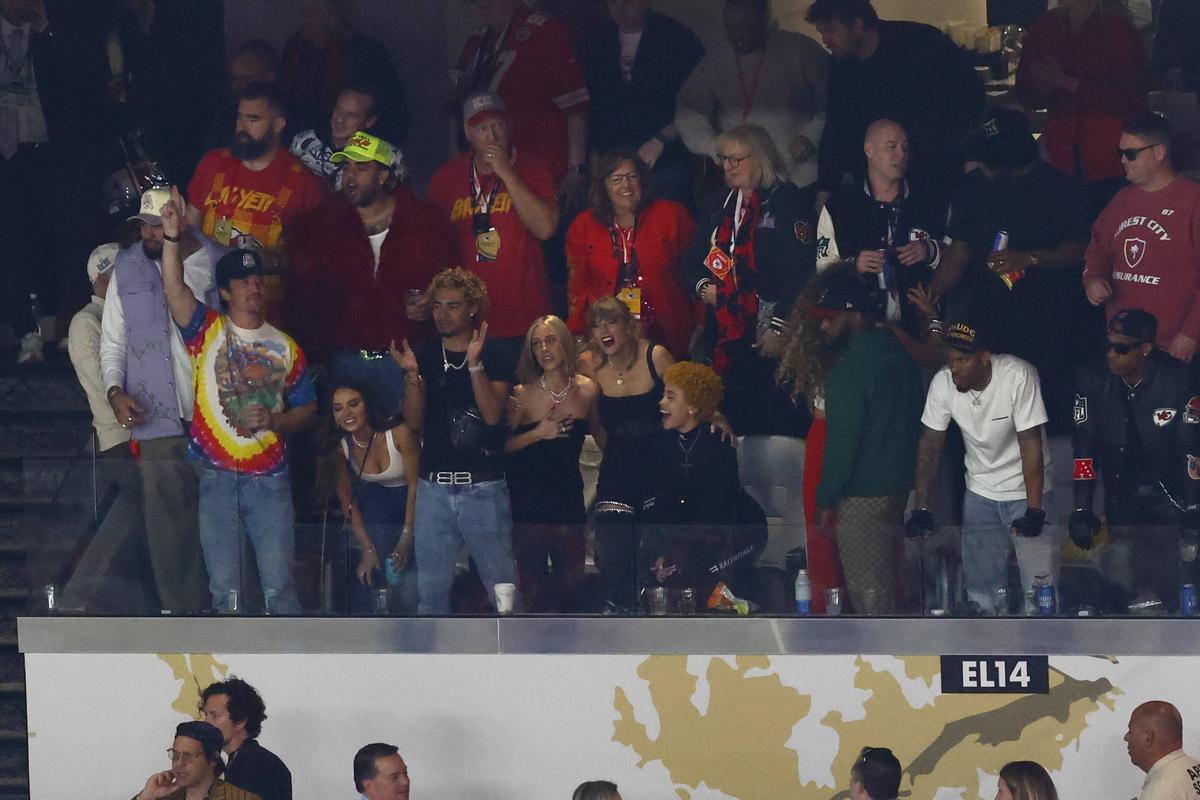 Taylor Swift la Super Bowl LVIII