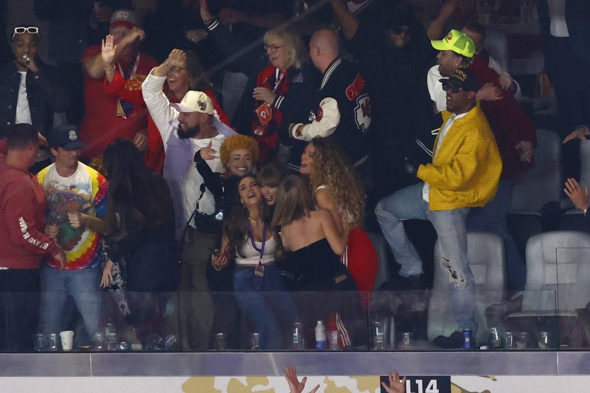Taylor Swift la Super Bowl LVIII