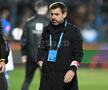 Zeljko Kopic, banderolă specială cu sigla lui Dinamo la meciul cu Farul