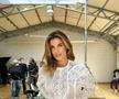 „A fost sau nu blat Tyson vs Paul?” » Elisabetta Canalis a apărut la meci într-o ținută electrizantă, iar iubitul ei român a dat verdictul