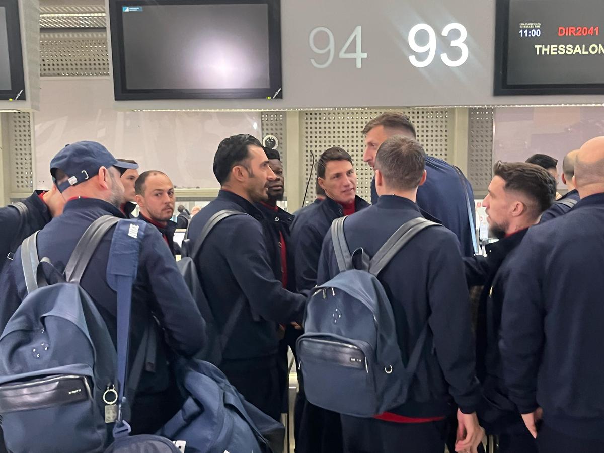 FCSB a plecat la Salonic pentru meciul cu PAOK din Europa League, foto: Carmen Dumitru / GSP