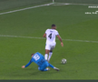 Penalty controversat în Club Brugge - Atalanta, foto: captură Prima Sport