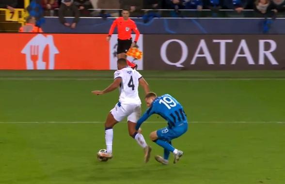 Fază uluitoare în Liga Campionilor! Un penalty controversat a adus prima surpriză a serii » Antrenorul a plecat de pe bancă