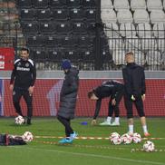 Imagini de la antrenamentul oficial al FCSB-ului înaintea meciului cu PAOK Salonic FOTO: Ionuţ Iordache (GSP)