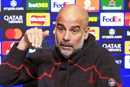Pep Guardiola la Manchester City, fotomontaj: Diana Vasilescu