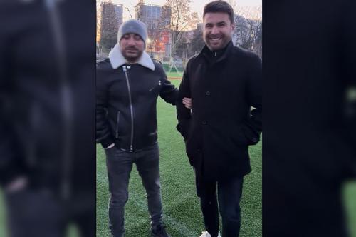 Adrian Mutu și Pescobar