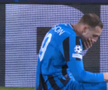 Penalty controversat în Club Brugge - Atalanta, foto: captură Prima Sport