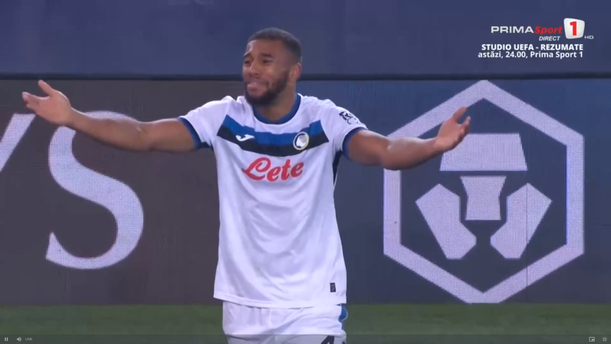 Penalty controversat în Club Brugge - Atalanta