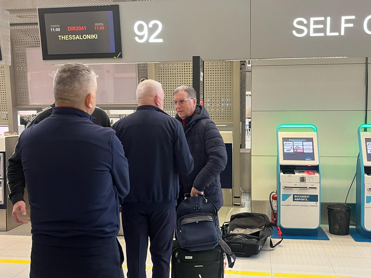 FCSB a plecat la Salonic pentru meciul cu PAOK din Europa League, foto: Carmen Dumitru / GSP
