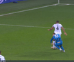 Penalty controversat în Club Brugge - Atalanta, foto: captură Prima Sport