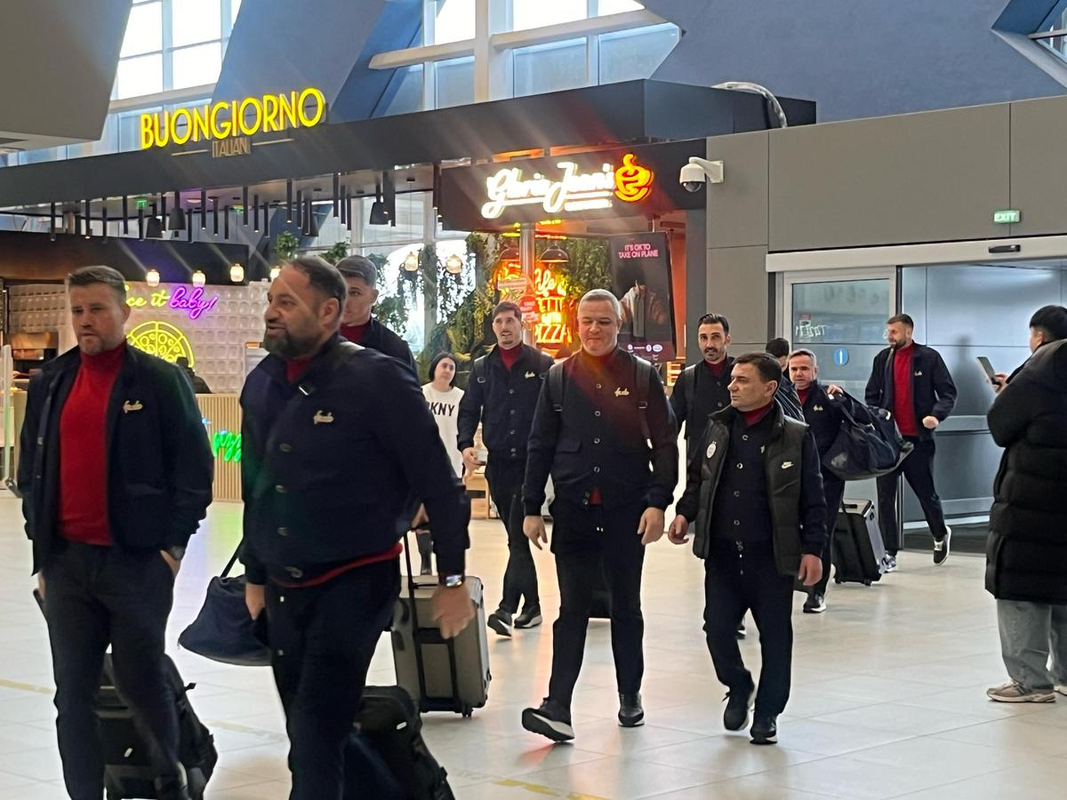 FCSB a plecat la Salonic pentru meciul cu PAOK din Europa League, foto: Carmen Dumitru / GSP
