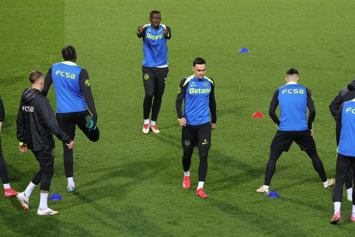 5 detalii de la antrenamentul FCSB » Elias Charalambous iritat, Miculescu apt pentru PAOK, s-a integrat Jordan Gele?
