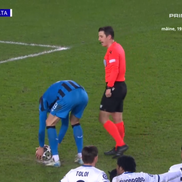 Penalty controversat în Club Brugge - Atalanta, foto: captură Prima Sport