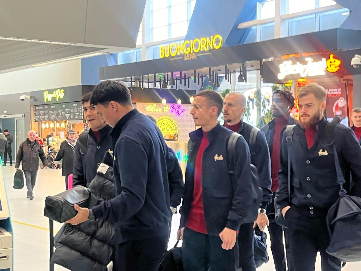FCSB a plecat la Salonic pentru meciul cu PAOK din Europa League, foto: Carmen Dumitru / GSP