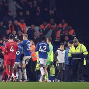 Final cu scandal la Everton - Liverpool/ Foto: Getty