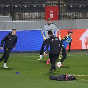 Imagini de la antrenamentul oficial al FCSB-ului înaintea meciului cu PAOK Salonic FOTO: Ionuţ Iordache (GSP)