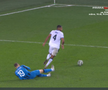 Penalty controversat în Club Brugge - Atalanta, foto: captură Prima Sport
