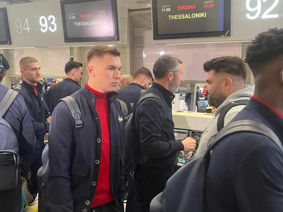 FCSB a plecat la Salonic pentru meciul cu PAOK din Europa League, foto: Carmen Dumitru / GSP