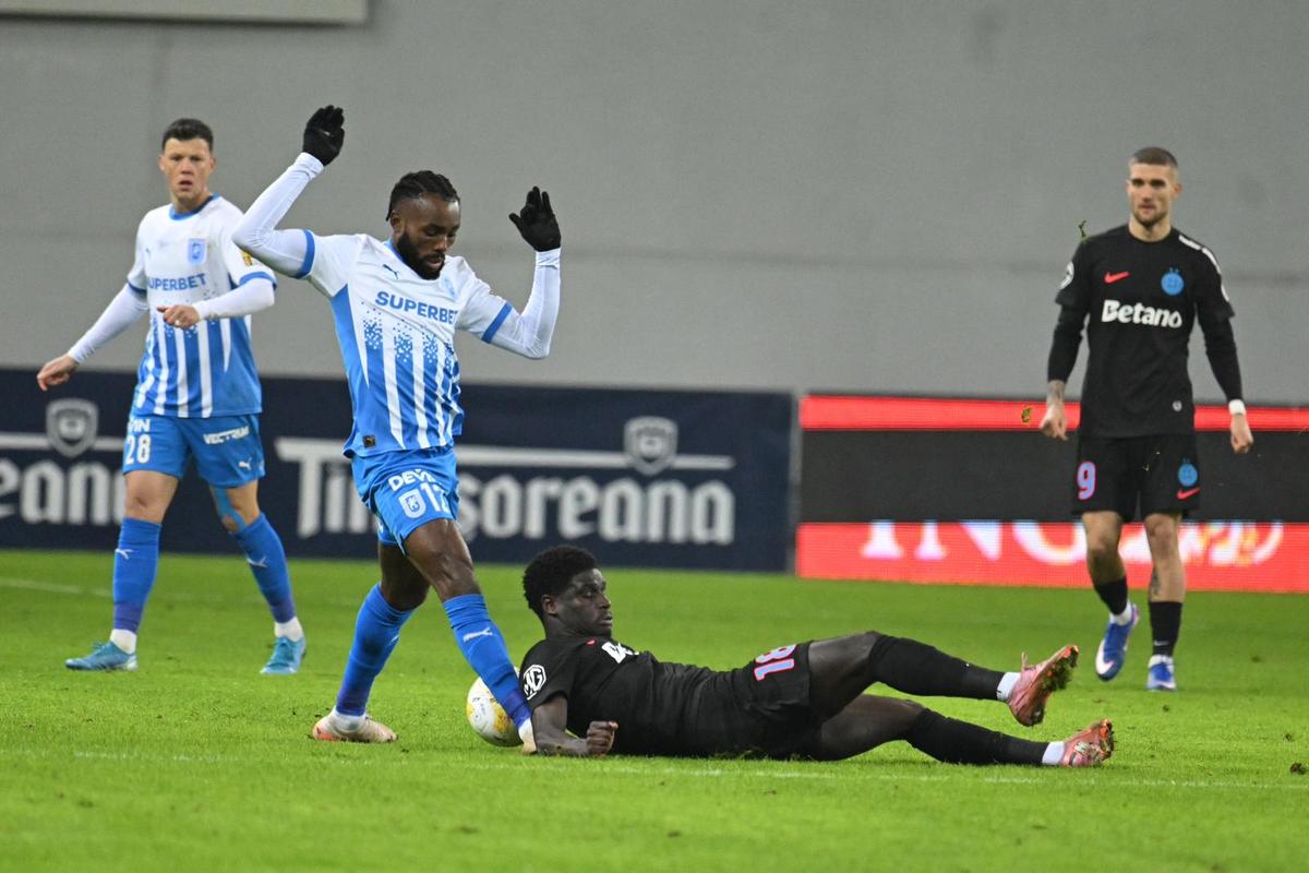 CSU Craiova - FCSB: cele mai tari imagini ale partidei de pe „Oblemenco”