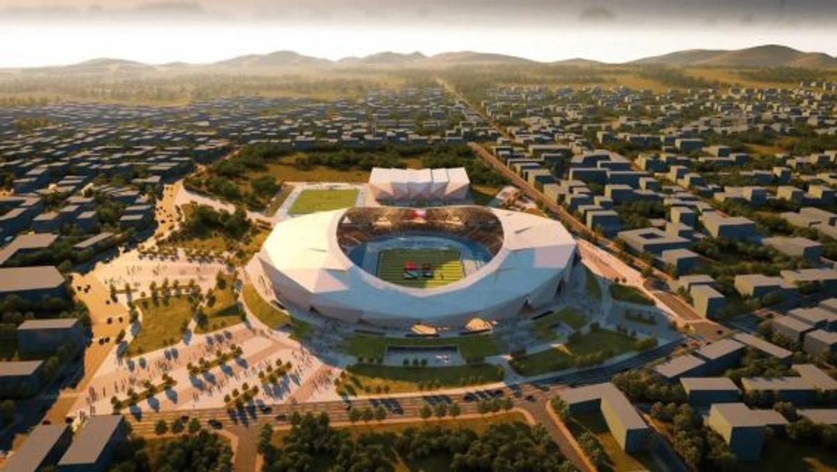 „Bijuteria” care costă peste 100 de milioane de dolari » Stadionul va purta numele președintelui țării și va avea un design iconic