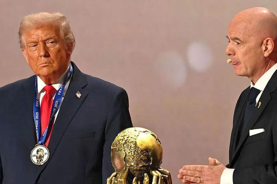 Donald Trump și Gianni Infantino / Foto: Imago Images Iranul îi răspunde lui Donald Trump: „Niciun individ nu ne poate exclude de la Mondial”