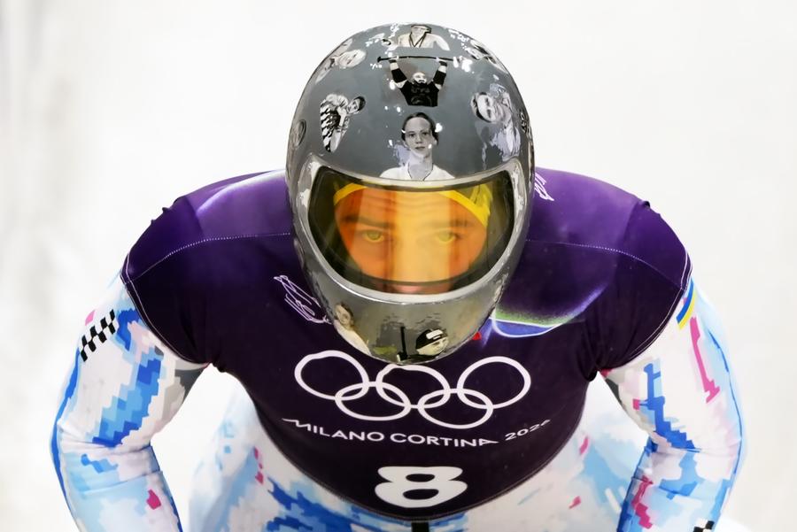 Un sportiv ucrainean a fost descalificat de la Jocurile Olimpice de iarnă din cauza căștii sale