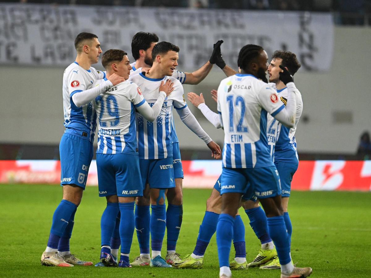 CSU Craiova - FCSB: cele mai tari imagini ale partidei de pe „Oblemenco”