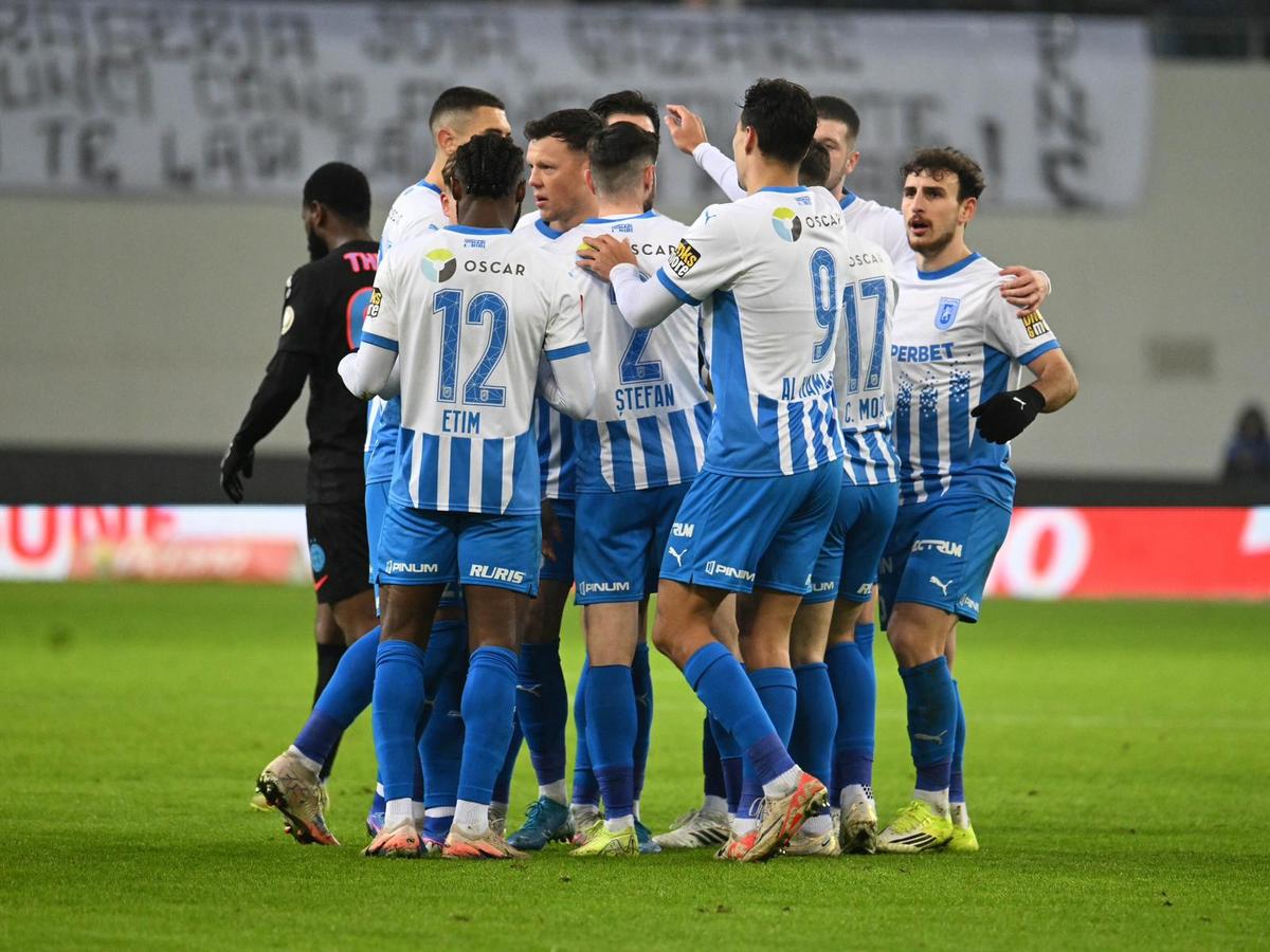 CSU Craiova - FCSB: cele mai tari imagini ale partidei de pe „Oblemenco”
