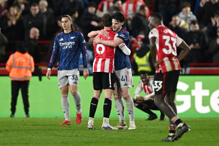 Brentford - Arsenal 1-1, etapa #26 din Premier League // FOTO: Getty Images