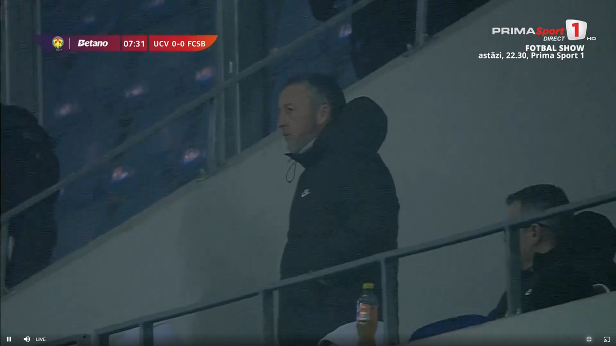 FCSB, lovită de blestem în Oltenia » Florin Tănase „s-a rupt”, iar Mihai Stoica a făcut o criză de nervi la oficială